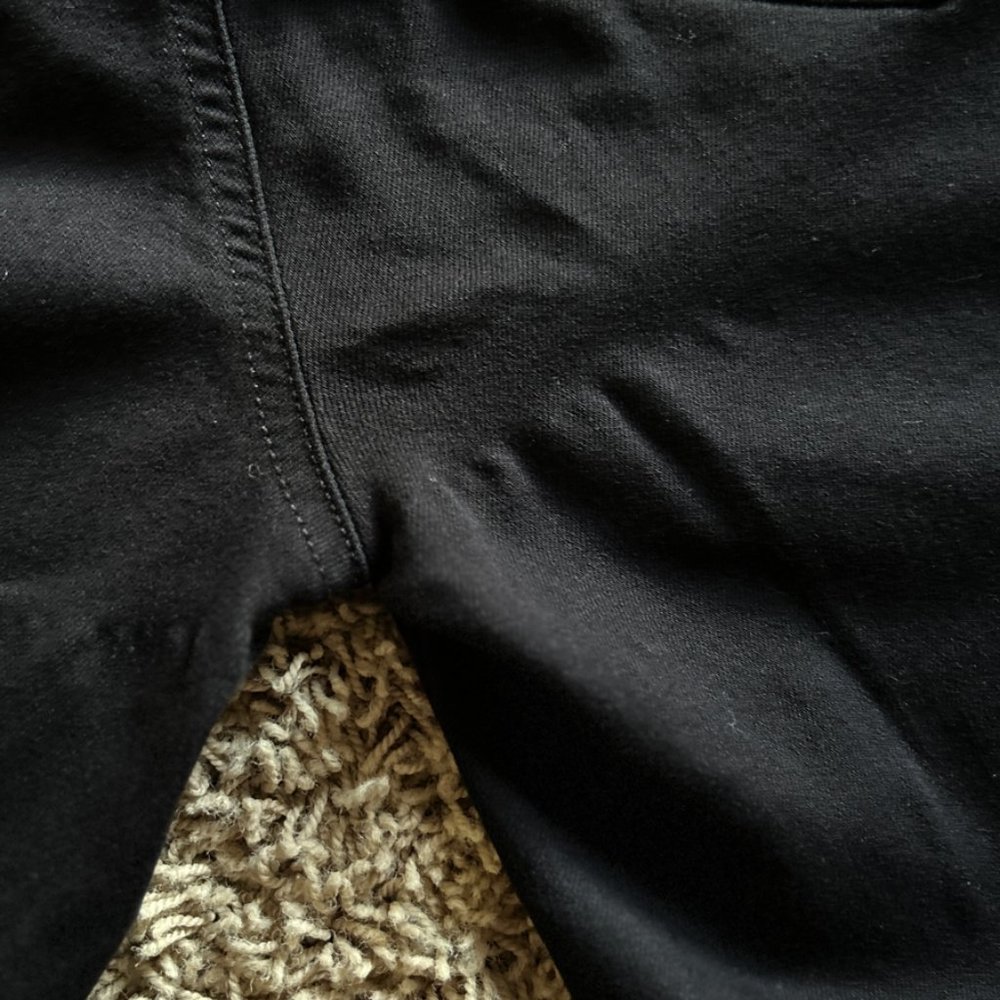PAIGE Hoxton Skinny Women's Jeans Pants in Black Shadow Size 29 High Rise - Picture 12 of 12